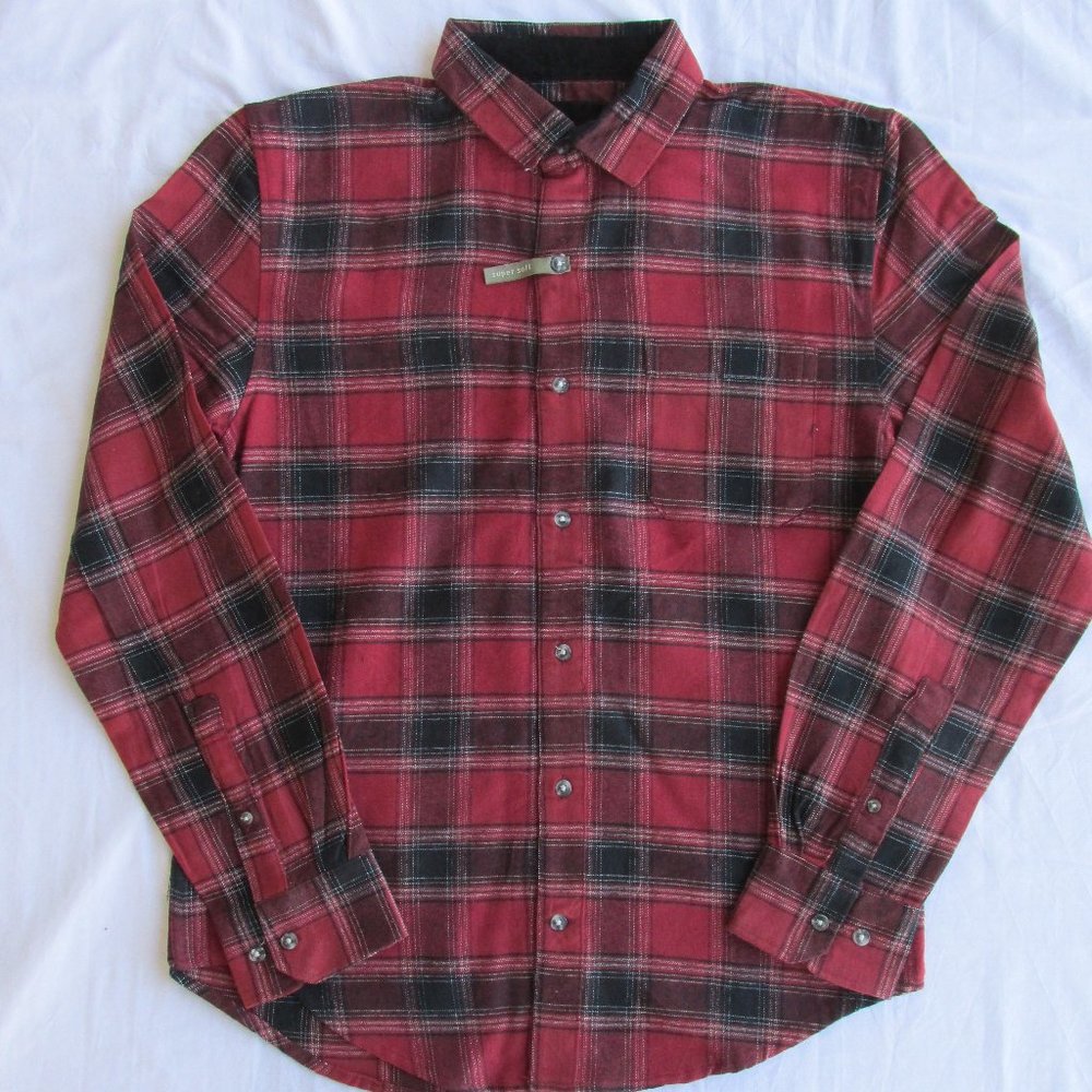 Tallwoods (NWT) Men's Cotton Flannel Shirt Size Small